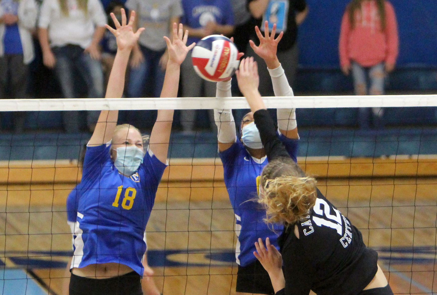 McDonell volleyball vs Catholic Central at Division 4 state championship 11-7-20